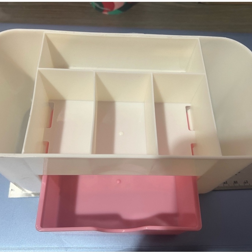 Makeup Organizer (plastic) with drawer NEW - Picture 5 of 6